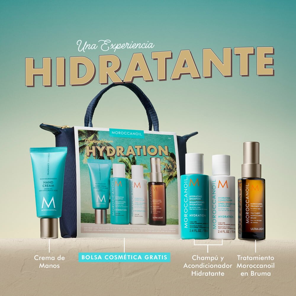 MINI HAIR HYDRATION KIT (KIT DE HIDRATANTES PARA EL CABELLO)